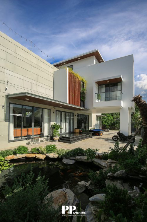 Kiến trúc villa xanh 2026 tạo ra một cảm giác sống liền mạch
