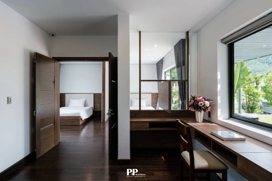 Kiến trúc villa xanh kết hợp thông gió tự nhiên