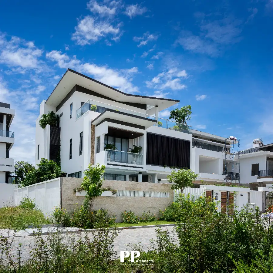 Thiết kế villa xanh Nha Trang trọn gói với kiến trúc hiện đại và cảnh quan xanh bao quanh