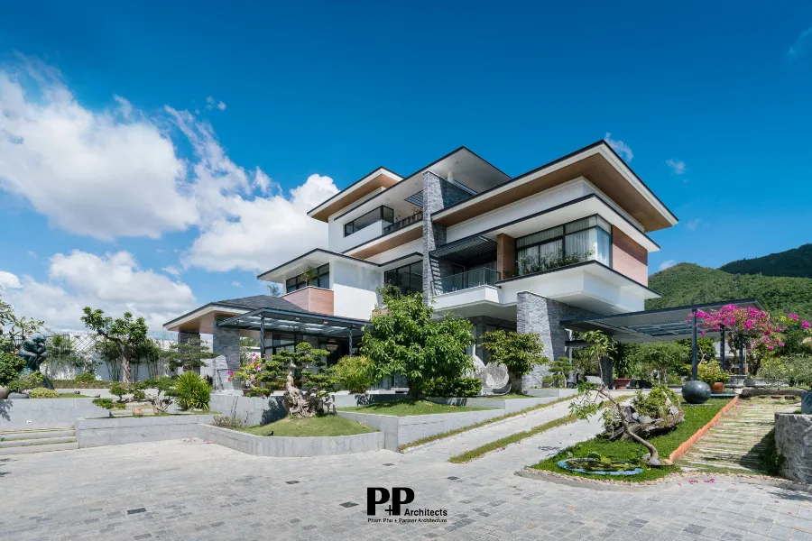 Thiết kế villa xanh tối ưu thông gió tự nhiên