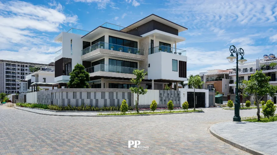 Vật liệu xanh trong thiết kế villa hiện đại