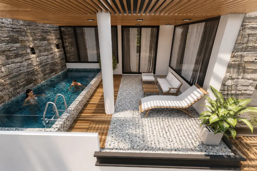 Thiết kế villa biệt thự trọn gói Nha Trang: 7 yếu tố cần được tính từ đầu 9 Thiết kế villa biệt thự trọn gói Nha Trang với hồ bơi và khoảng nghỉ ngoài trời